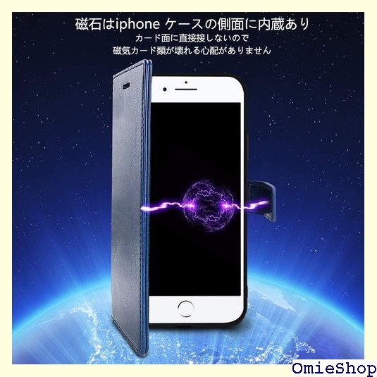 iPhone 11ケース手帳型 手帳型 耐衝撃 耐摩擦 タンド機能 滑り防止 全面保護 青 ZW17-29 CP 37_画像4