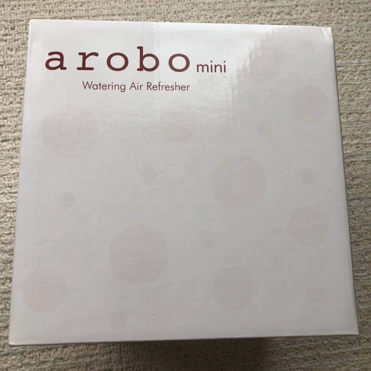 未開封 arobo mini アロボミニ 空気清浄機