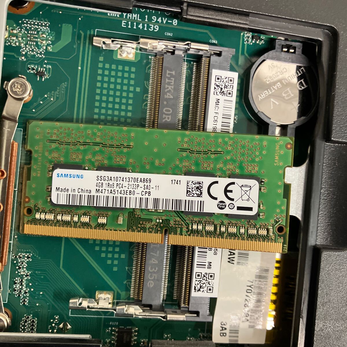 D123 NEC Lavie DA700/H PC-DA700HAW Core i7 第七世代　メモリ4GB ジャンク　_画像8
