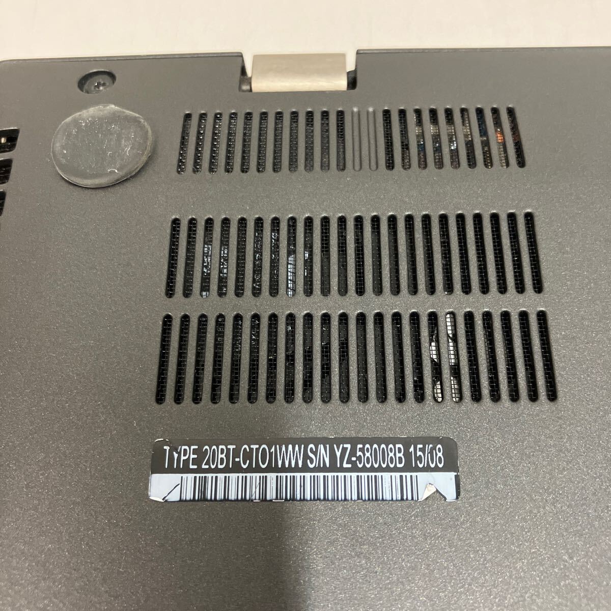 I 104 Lenovo ThinkPad X1 CARBON Core i7 5600U メモリ8GB ジャンク_画像6