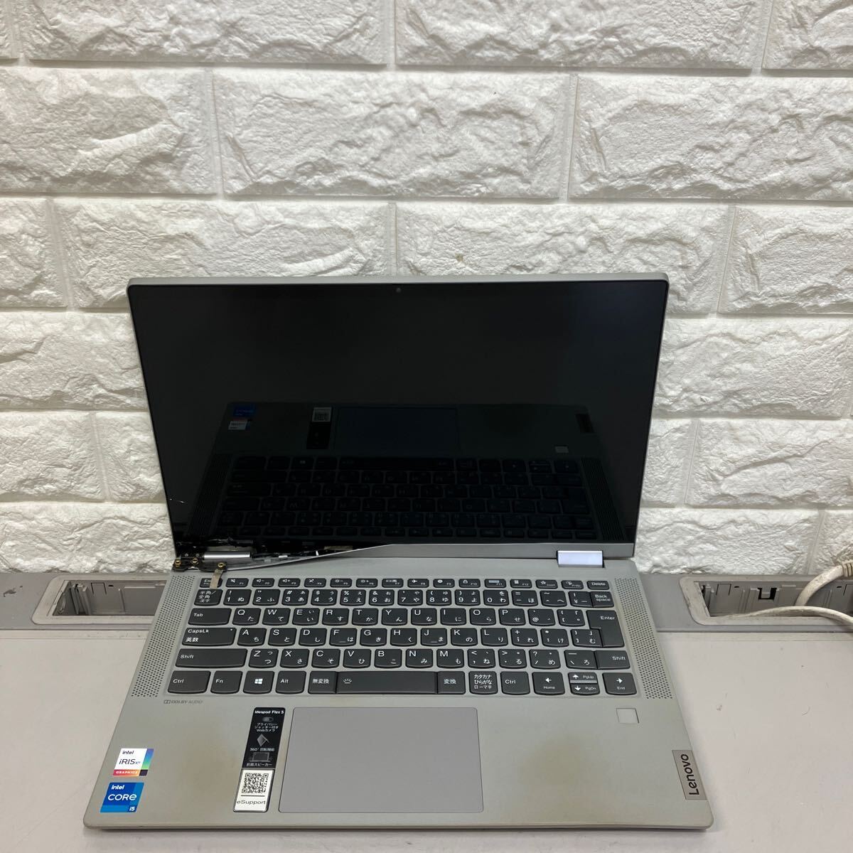 I122 Lenovo Ideapad Flex 5 Core i5 1135G7 メモリ8GB ジャンク の画像1