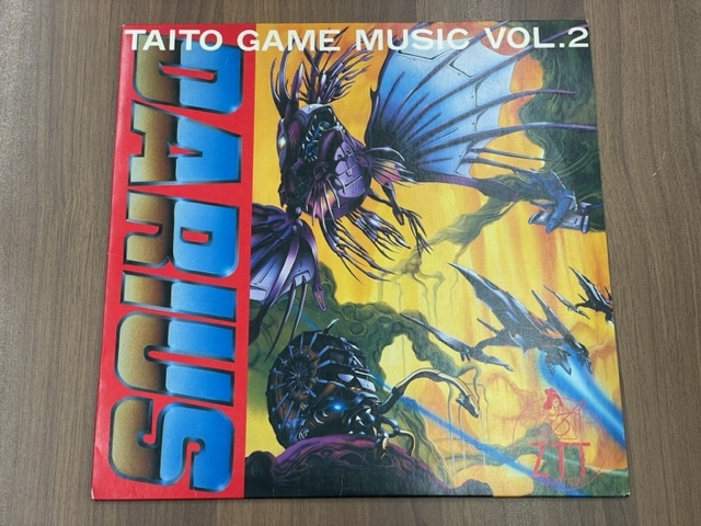 IYS67825A【ジャケットのみ】 LP盤 DARIUS TAITO GAME MUSIC VOL.2 ダライアス の画像1