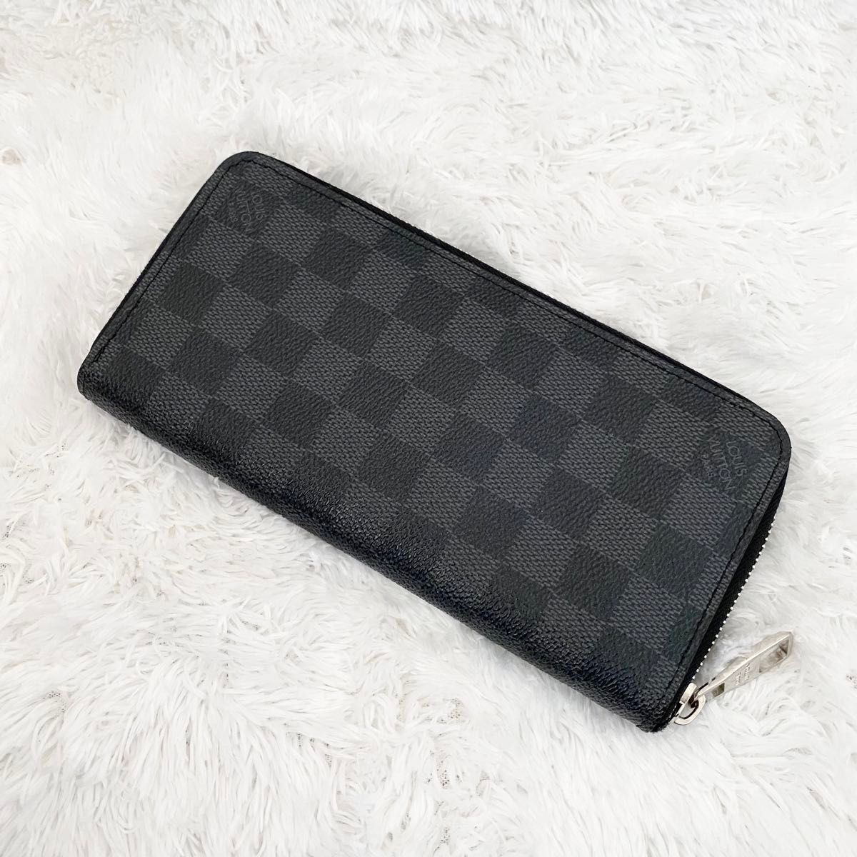 ★美品★ルイヴィトン LOUIS VUITTON ジッピーウォレット ダミエグラフィット ラウンドファスナー