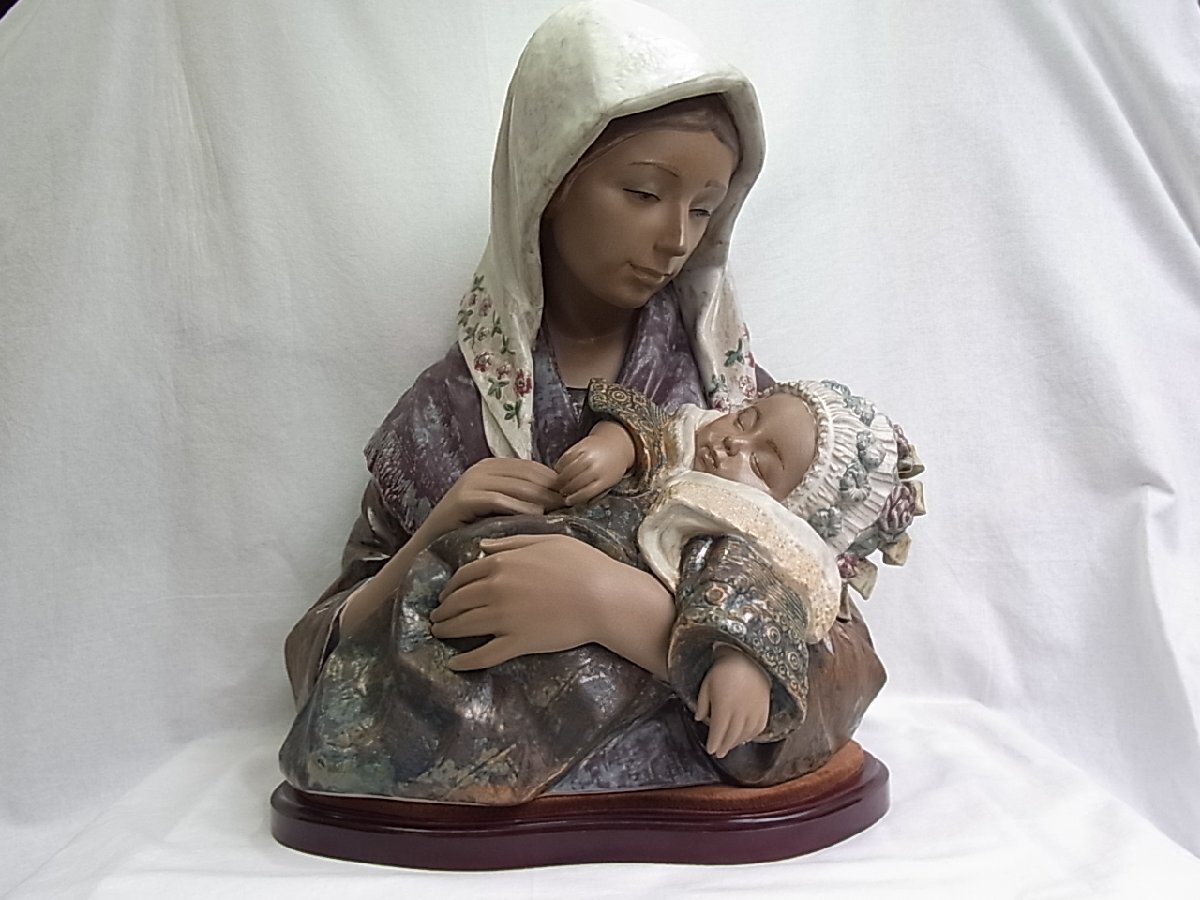お買得！】 旧型オ－ルド※リヤドロ LLADRO 聖母子像置物：正確な年代