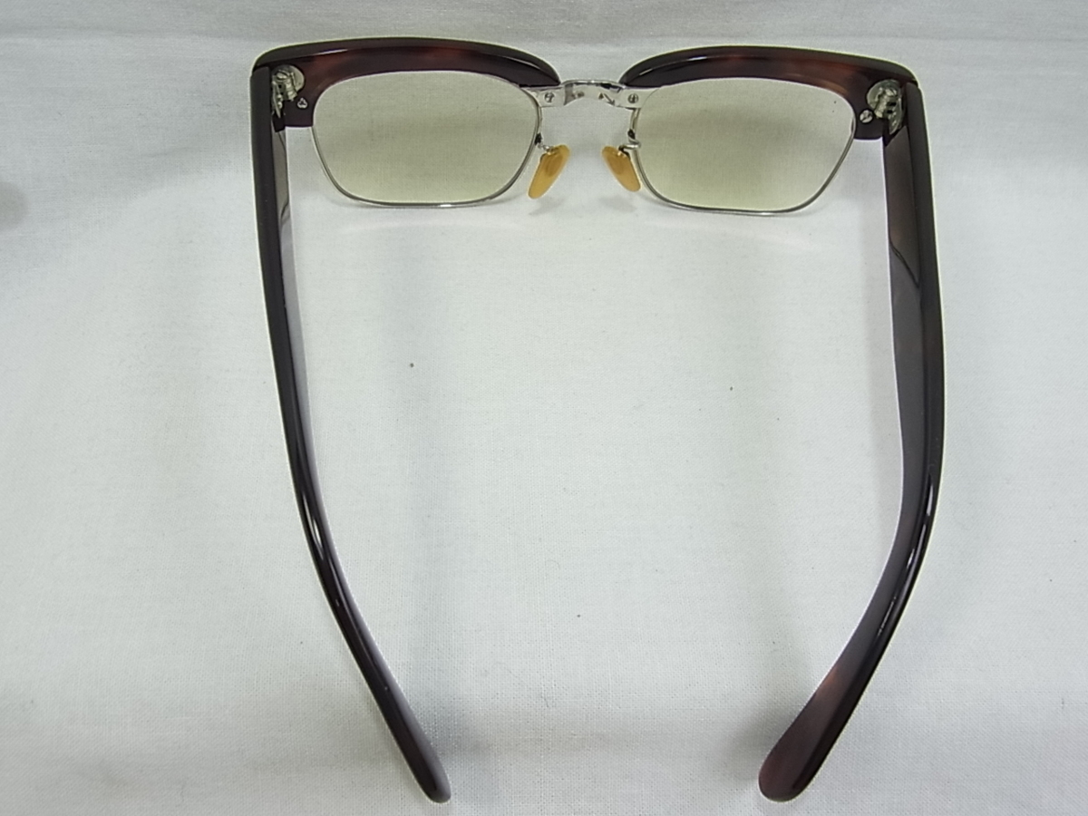 book@ tortoise shell glasses frame : width 137mm: string 140mm: metal fittings is precious metal . is not :* lens go in ... - . no thing . understanding please : somewhat use . is equipped 