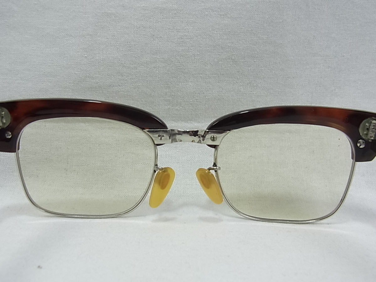 book@ tortoise shell glasses frame : width 137mm: string 140mm: metal fittings is precious metal . is not :* lens go in ... - . no thing . understanding please : somewhat use . is equipped 