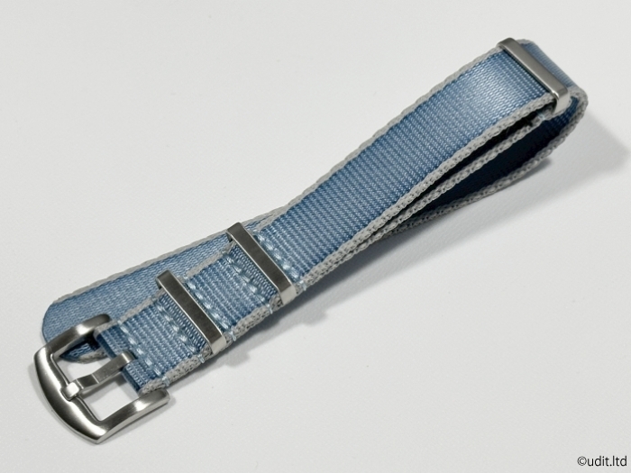  ковер ширина :20mm высокое качество глянец NATO ремешок наручные часы ремень голубой серый для часов частота ткань 