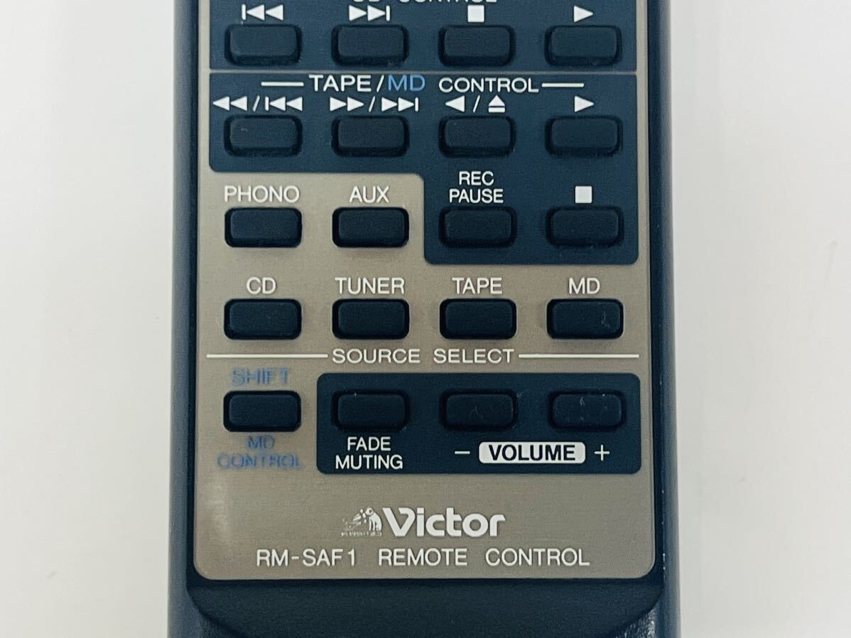 ★Victor ビクター リモコン RM-SAF1 赤外線確認済み 管理番号03189