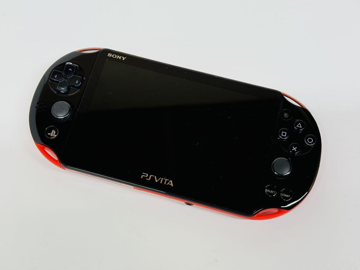 ★SONY PSVita PCH-2000 レッドブラック 携帯ゲーム機 動作品 管理番号04101_画像1