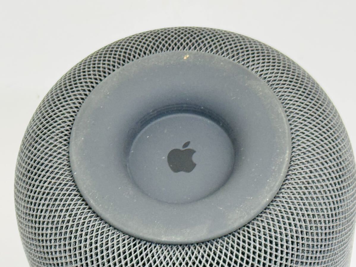 ★Apple HomePod スマートスピーカー ホームポッド スペースグレイ アップル ジャンク品 管理番号04183の画像6