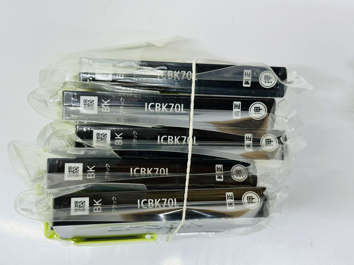 ★EPSON エプソン 増量 インク ICBK70L 16個セット ブラック 使用期限不明 管理番号04218の画像4