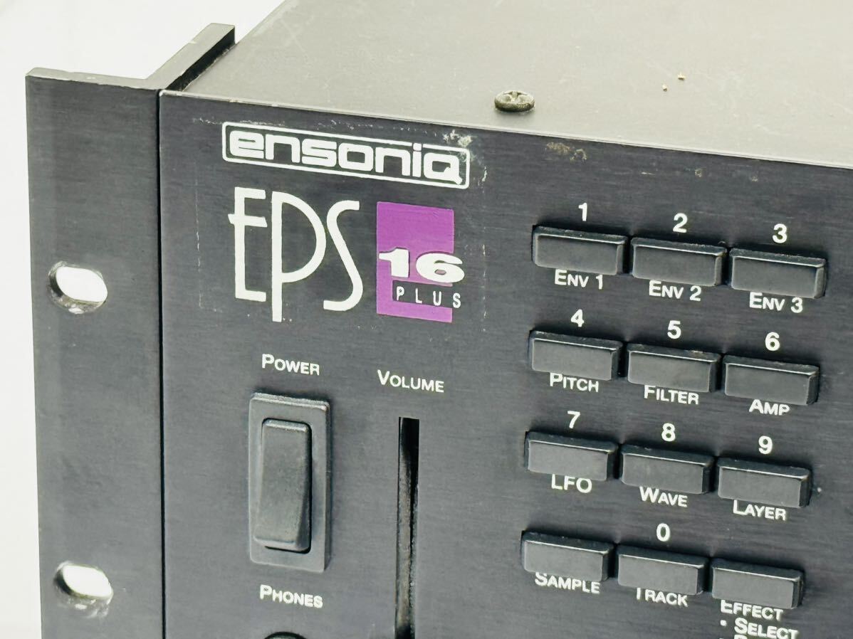 ★ENSONIQ EPS-16R EPS 16 PLUS 音源モジュール サンプラー エンソニック 通電確認済み 現状品 管理番号04252の画像2