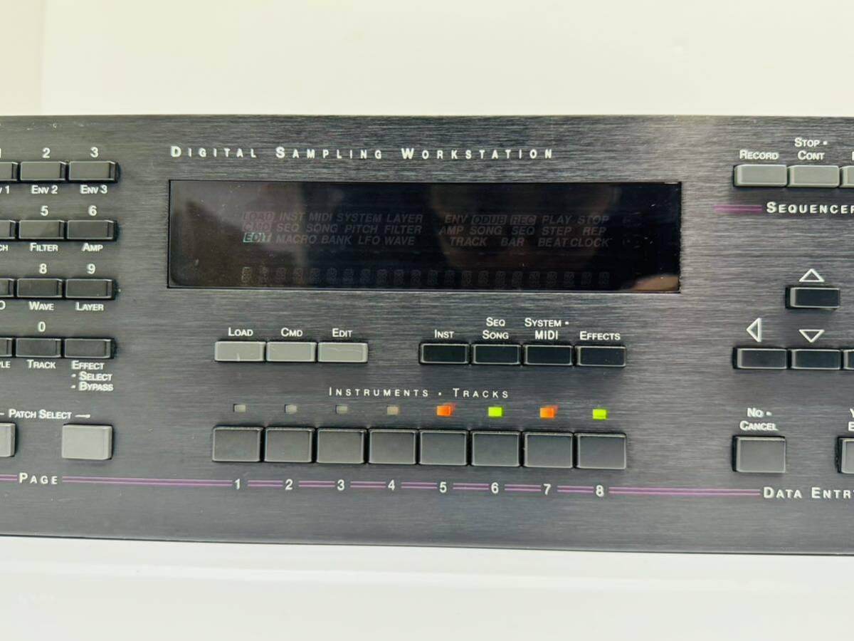 ★ENSONIQ EPS-16R EPS 16 PLUS 音源モジュール サンプラー エンソニック 通電確認済み 現状品 管理番号04252の画像4