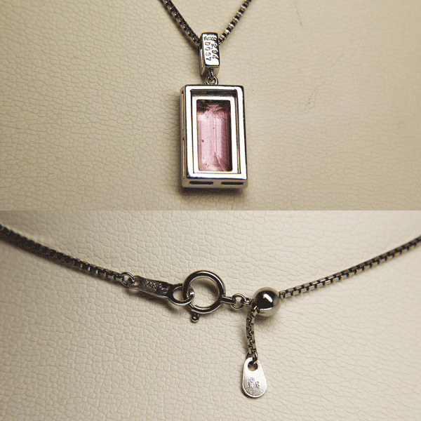 ＰＴ850/900　ピンクサファイア　ダイヤ　ネックレス　2.94ｃｔ