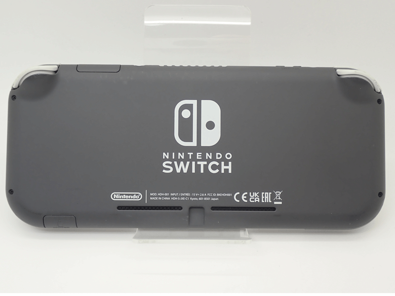 1円～NINTENDO switch lite ニンテンドースイッチライト 任天堂 HDH-001 グレー 本体のみ ※液晶不良（動作は致しますが画面半面不良）_画像6