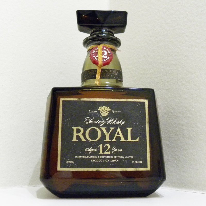 1円～【新品未開栓】SUNTORY サントリー ROYAL ローヤル 黒ラベル 12年 700ml 43％ 送料無料！！の画像1