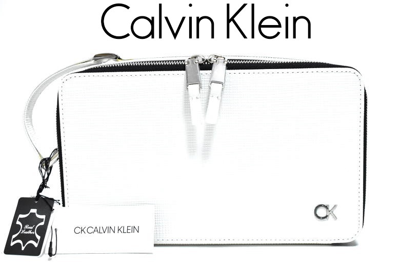 【定価2万9700円】ck Calvin Klein CK カルバン・クライン ''セプター'' セカンドバッグ 815252 クラッチバッグ IKETEI イケテイの画像1