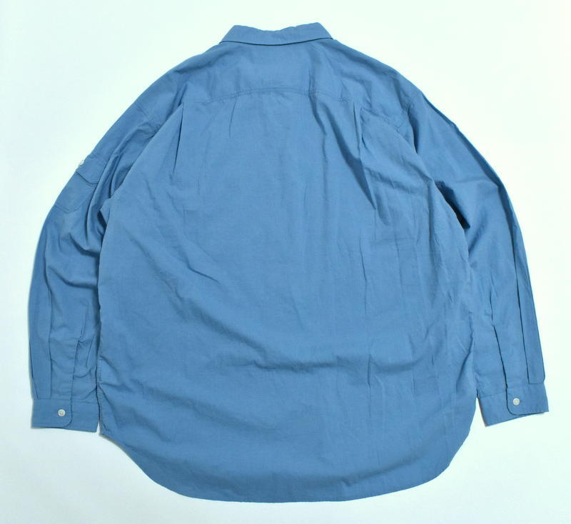 【送料無料】新品 THE NORTH FACE PURPLE LABEL ノースフェイス パープルレーベル フィールドシャツ XL NT3311N ブルーの画像2