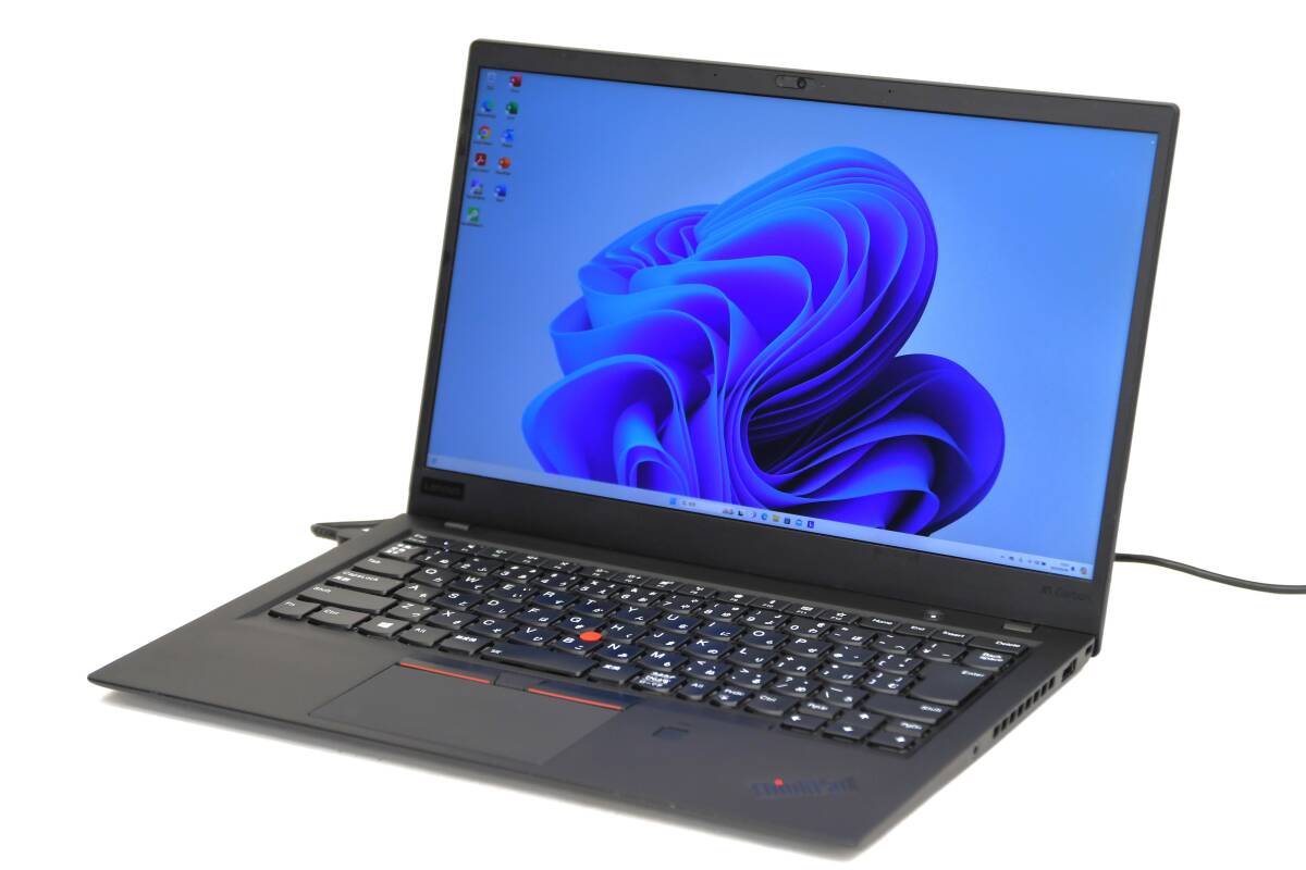 モバイルノート Core i7-8550U ThinkPad X1 Carbon 6th SIMフリー LTE 14型WQHD液晶 16GB SSD256GB HDMI Windows11 Office2021 2019年製
