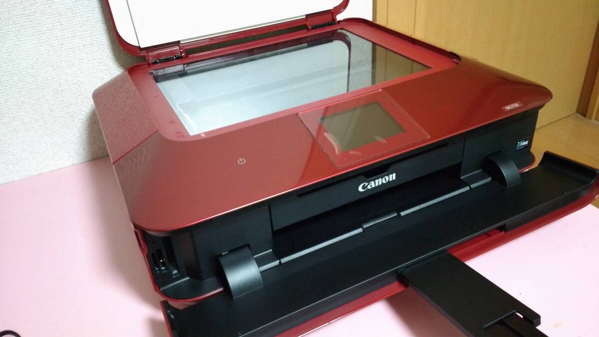 送料無料 Canon キャノン A4 プリンター 複合機 PIXUS ピクサス MG7130 総印刷枚数 極少500枚以下 動作確認済みの画像2