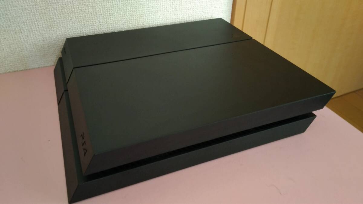 動作確認済み SONY ソニー PS4 プレイステーション4 PlayStation4 ジェットブラック CUH-1200A HDD500GB 本体のみ_画像1