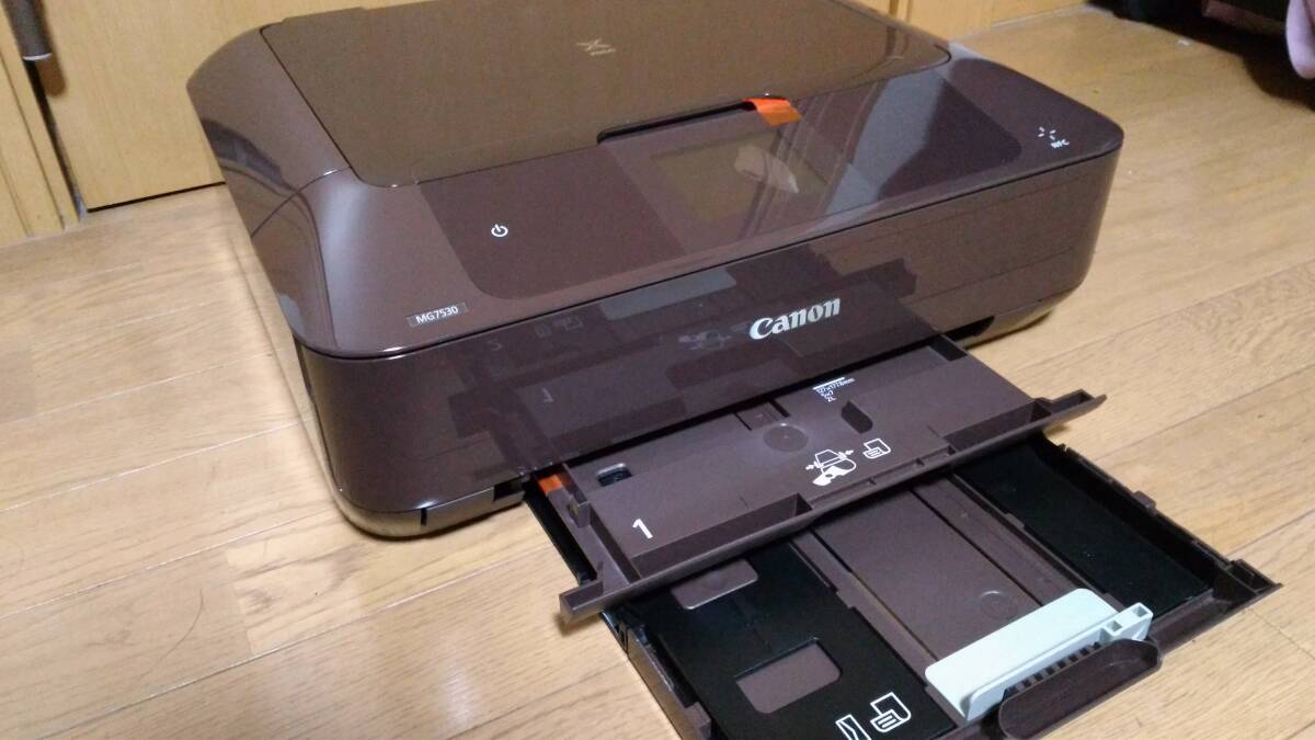 送料無料 Canon キャノン A4 プリンター 複合機 PIXUS ピクサス MG7530 動作確認済み の画像3