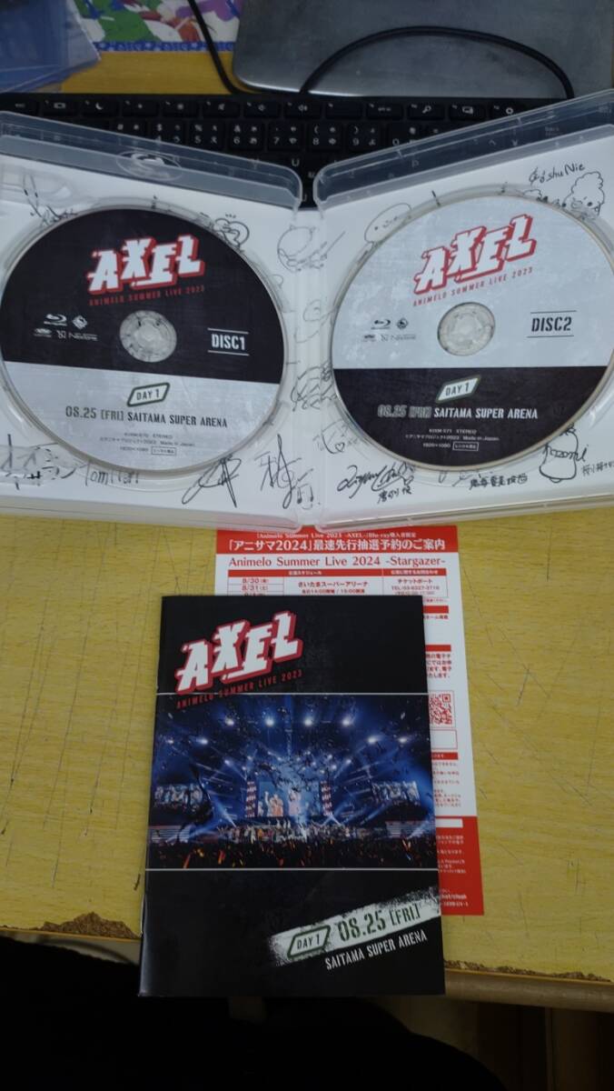 Blu-ray Animelo Summer Live 2023 -AXEL- DAY1-DAY3 3本セット アニメロサマーライブ2023 送料無料の画像4