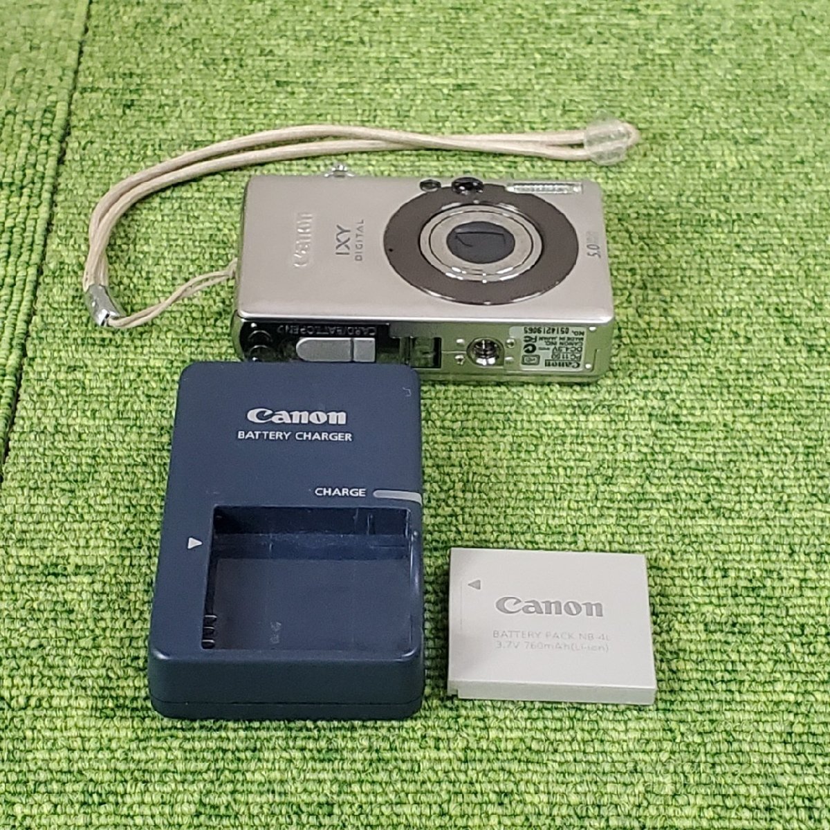 CANON/キャノン コンパクトデジタルカメラ canon IXY DIGITAL 55 通電/シャッター/フラッシュ/AF動作確認済/S0073_画像7