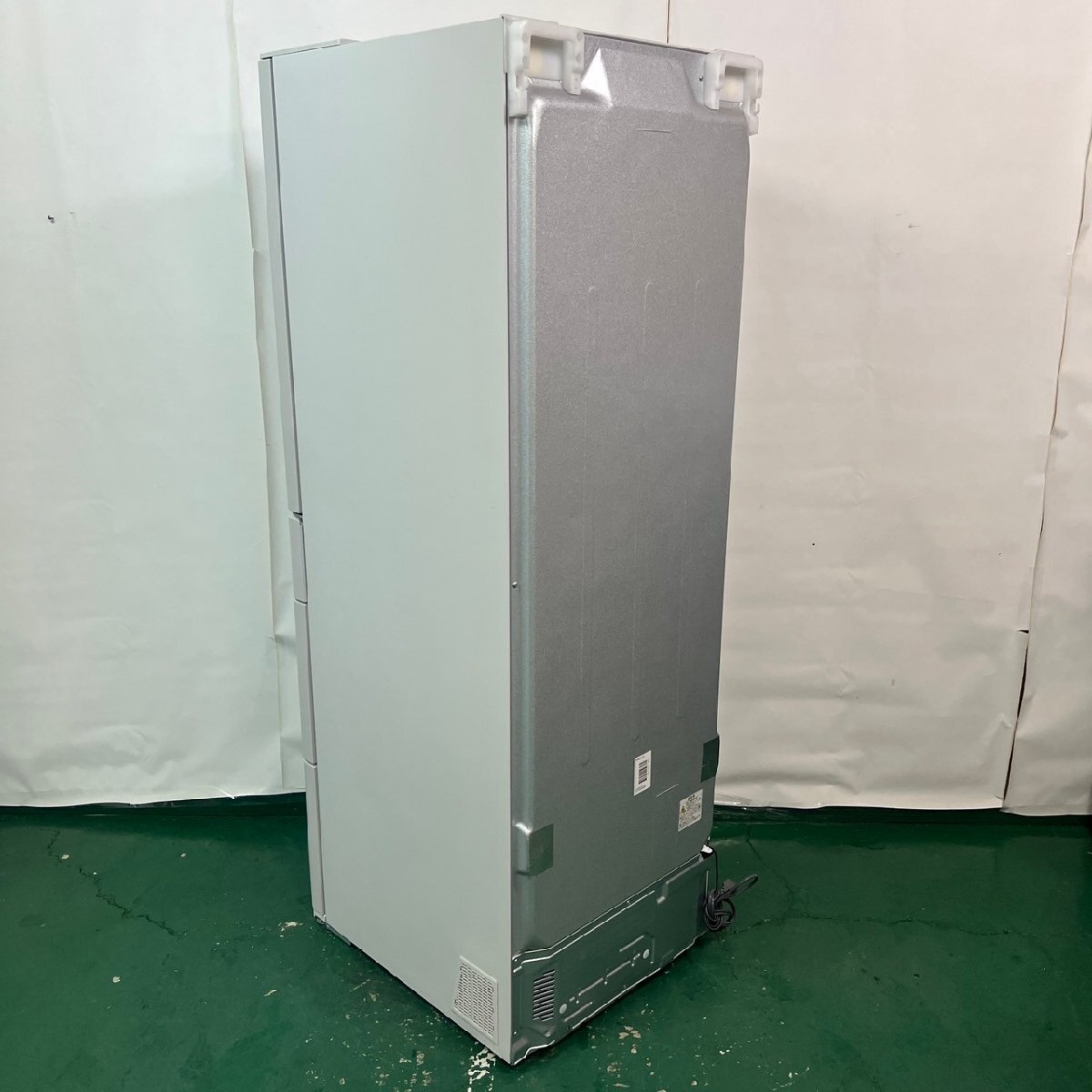  Hitachi 5-door refrigerator one-side opening R-HWS47N 21 year made 470 L right opening crystal white automatic icemaker body width 60cm operation verification ending /C3636