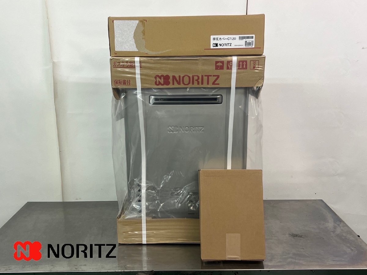 no-litsu/NORITZ газ водонагреватель [ город газ ] GT-C2462SAWX-2 24 номер 23 год производства дистанционный пульт RC-J101 выхлоп покрытие C120 имеется не использовался /C3913