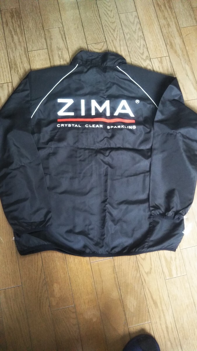 （2）未使用品 ZIMA ジーマ ウインドブレーカー メンズ フリーサイズ F 非売品 ジャケット ナイロンジャンパー 上着 黒_画像3