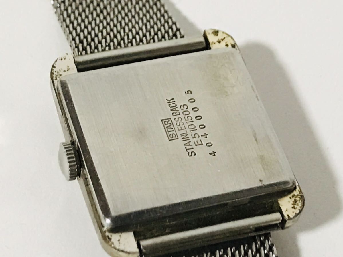CITIZEN E5101503 シチズン 手巻き 腕時計 不動品 ジャンク ①_画像9