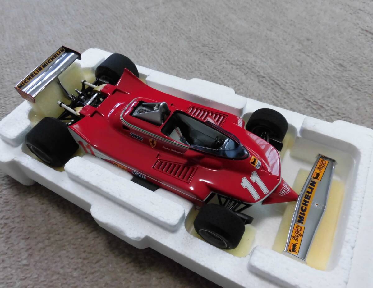 EXOTO製 Ferrari フェラーリ312 T4/T5 1/18スケール難ありの画像1