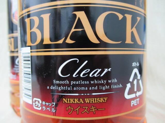 【未開栓】 ブラックニッカ クリア 2.7L 3本 計8100ml アサヒ BLACK NIKKA Clear WHISKY 2700ml 37％の画像6
