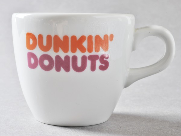 ●ビンテージ ダンキンドーナツ ロゴ入りコーヒーカップ 非売品 昭和レトロの画像3