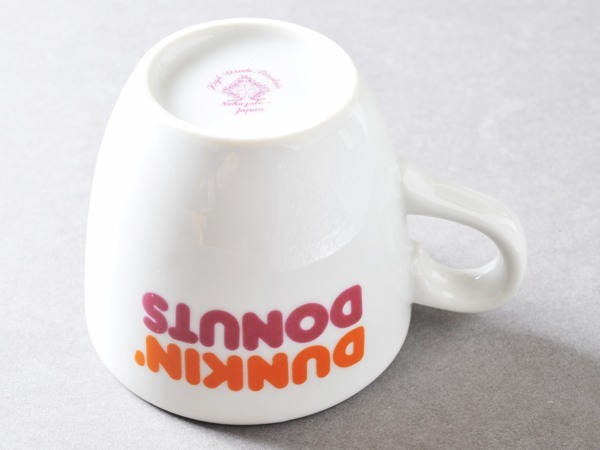 ●ビンテージ ダンキンドーナツ ロゴ入りコーヒーカップ 非売品 昭和レトロの画像5