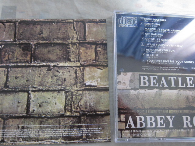 The Beatles ABBEY ROAD 国内初版CD　アビィ・ロード_画像4