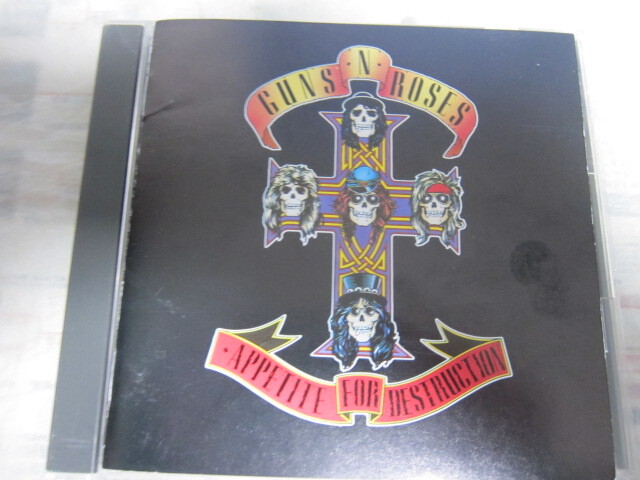 GUNS N\' ROSES gun z* and * low zezAPPETITE FOR DESTRUCTION domestic record CD the first version prompt decision 