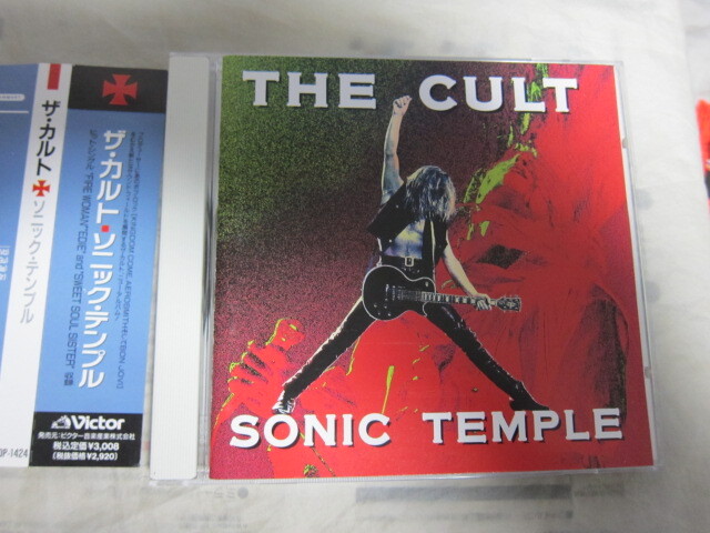 ザ・カルト ソニック・テンプル THE CULT SONIC TEMPLE 国内盤CD デジタル・リマスター の画像1