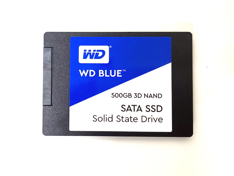 ウエスタンデジタル WD BULE SSD 500GB（WDS500G2B0A）稼働時間1633時間の画像1