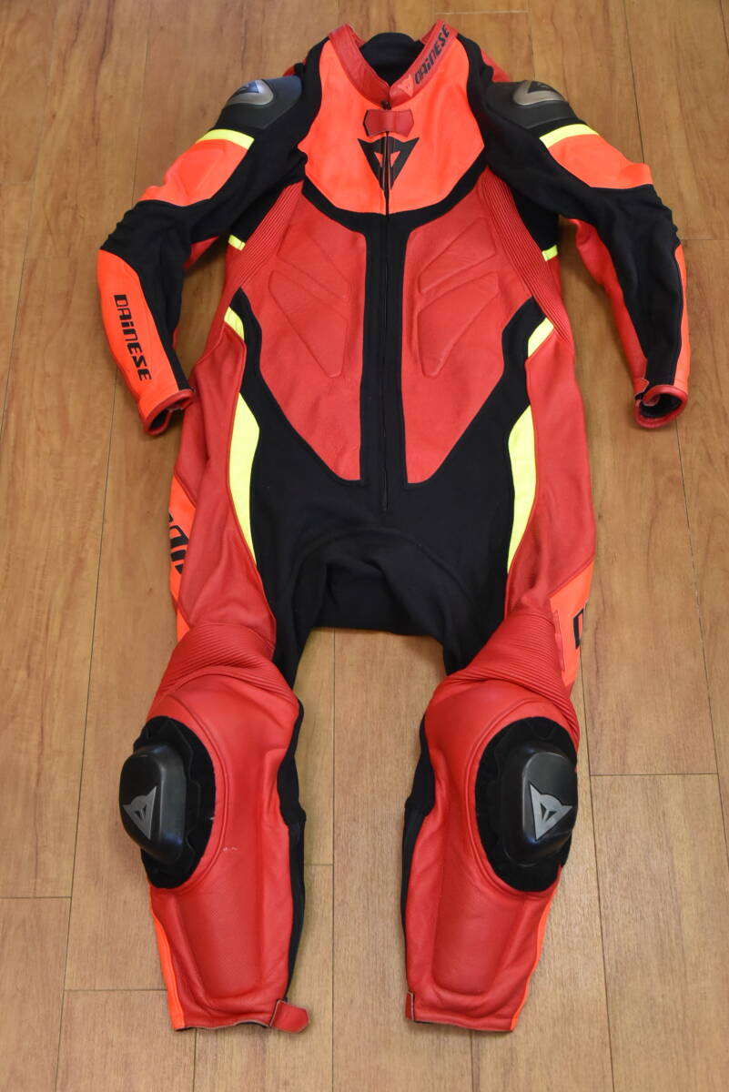 DAINESE large ne-ze racing suit LAGUNA SECA EVO P. ESTIVA size 54XXL corresponding kob attaching ( One-piece cow leather Laguna seka