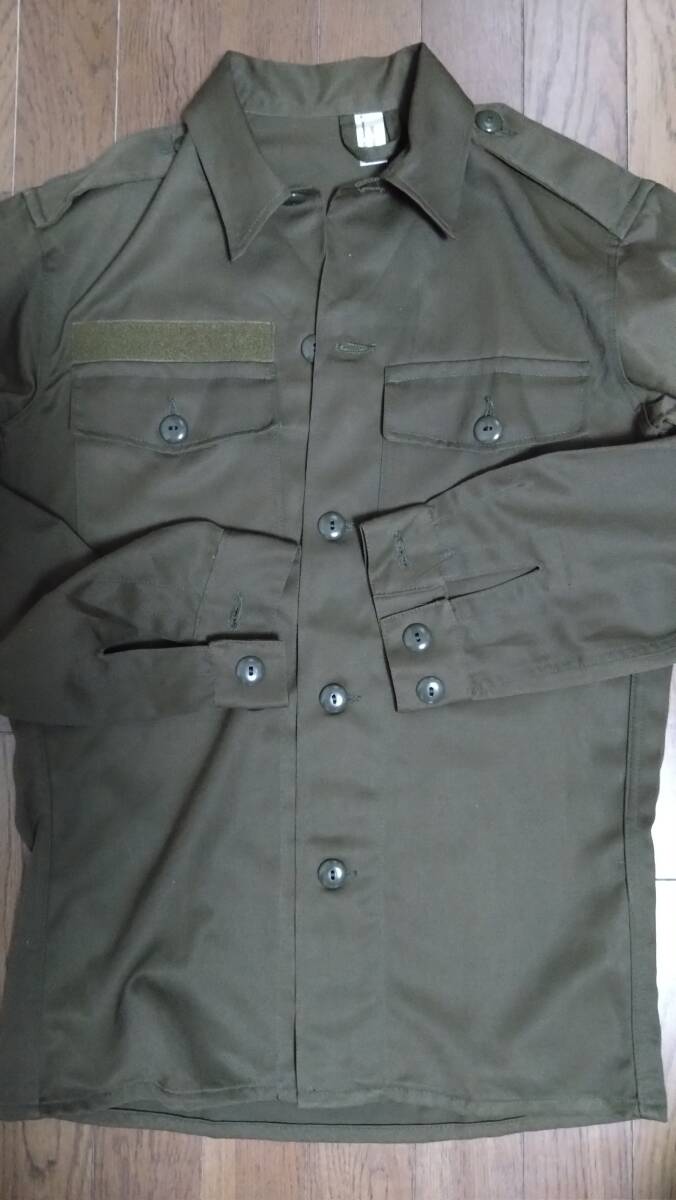 オーストリア軍 80年官給品 HEERESEIGENTUM フィールドシャツ MARBLER FieldShirt_画像3