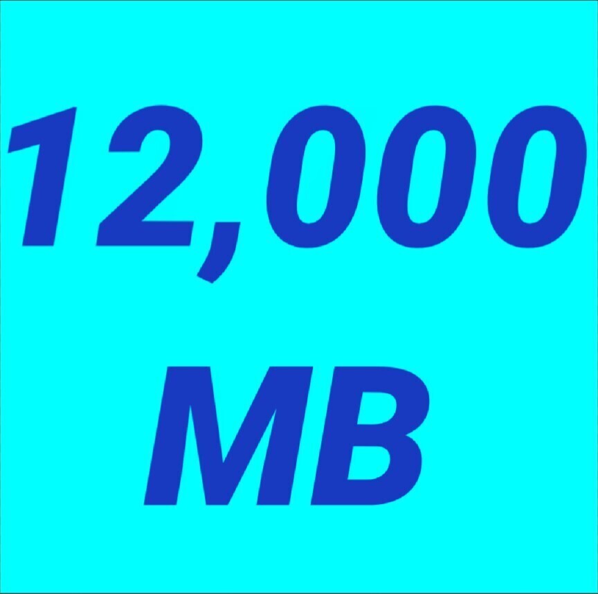 mineo マイネオ パケットギフト 約12GB 12000MB 匿名 迅速対応 数量限定 _画像1