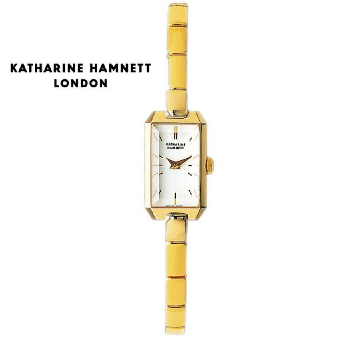 [キャサリンハムネット] 腕時計 KH88H8-B04 レディース 正規輸入品 ゴールド