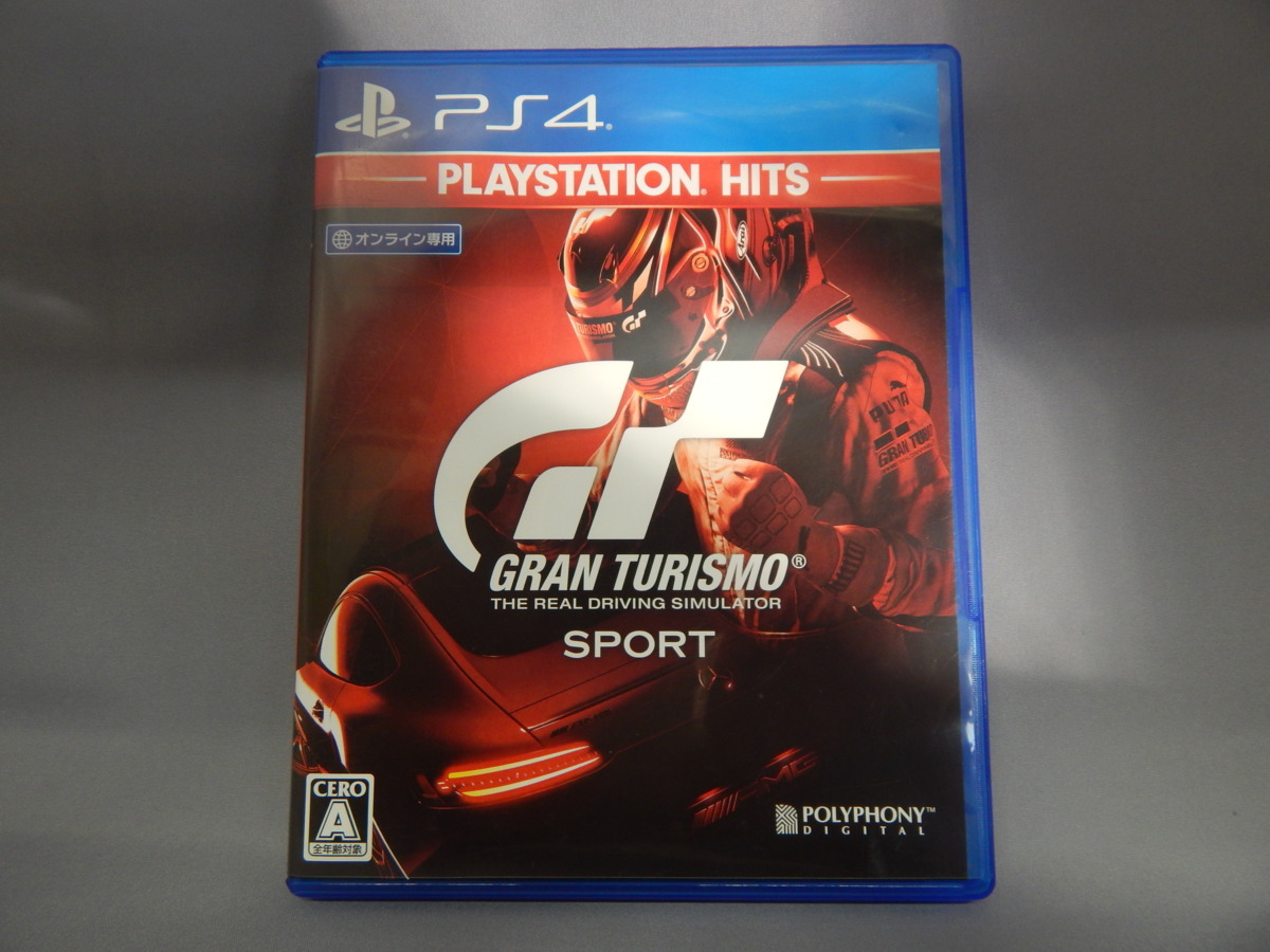 □■□PS4ソフト 『GRAN TURISMO THE REAL DRIVIVG SIMULATOR SPORT』（ジャンク品）□■□_画像1