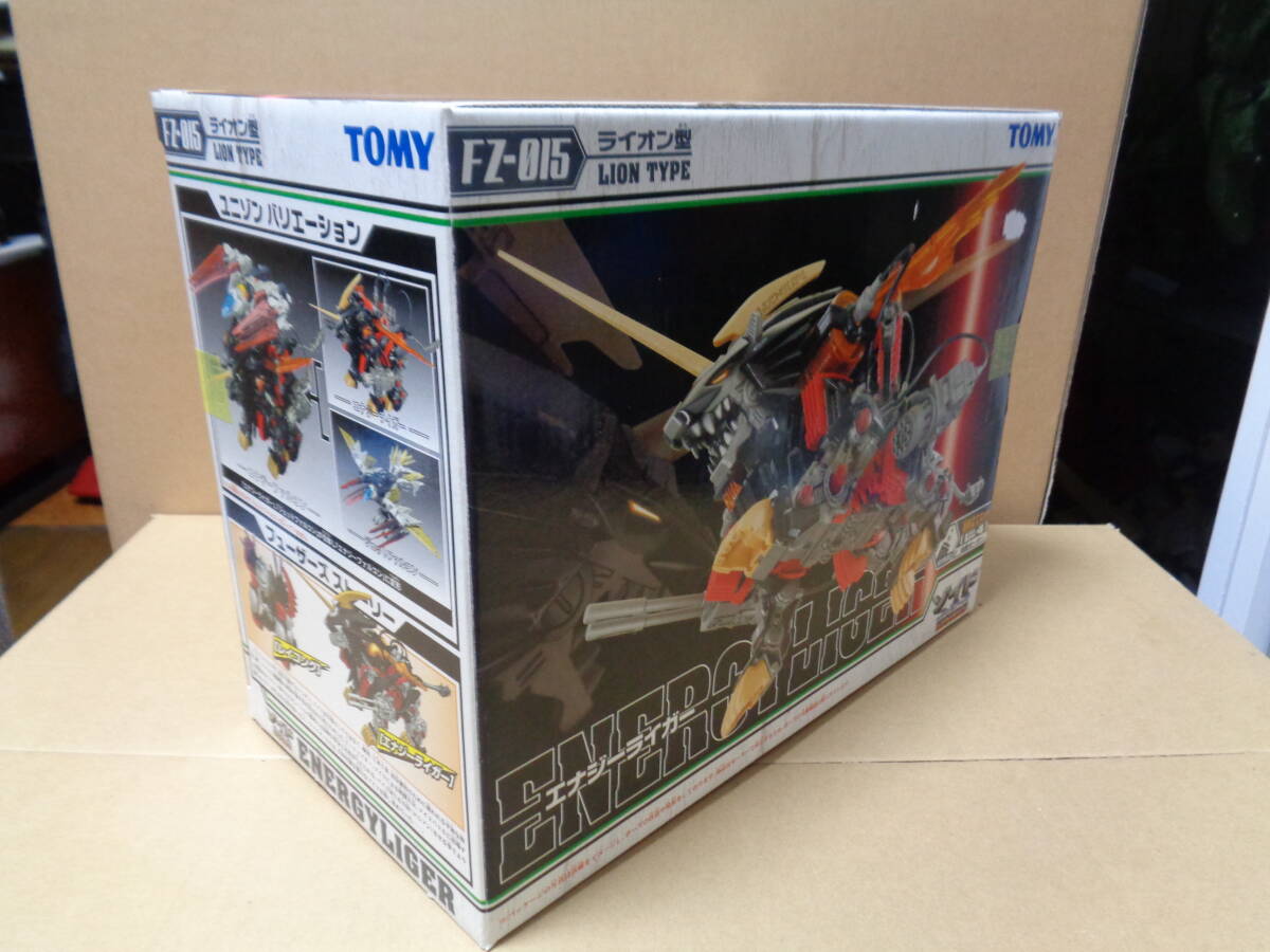 【未組立】ゾイドフューザーズ FZ-015 エナジーライガー ZOIDS FUZORS ENERGY LIGER TOMY_画像3