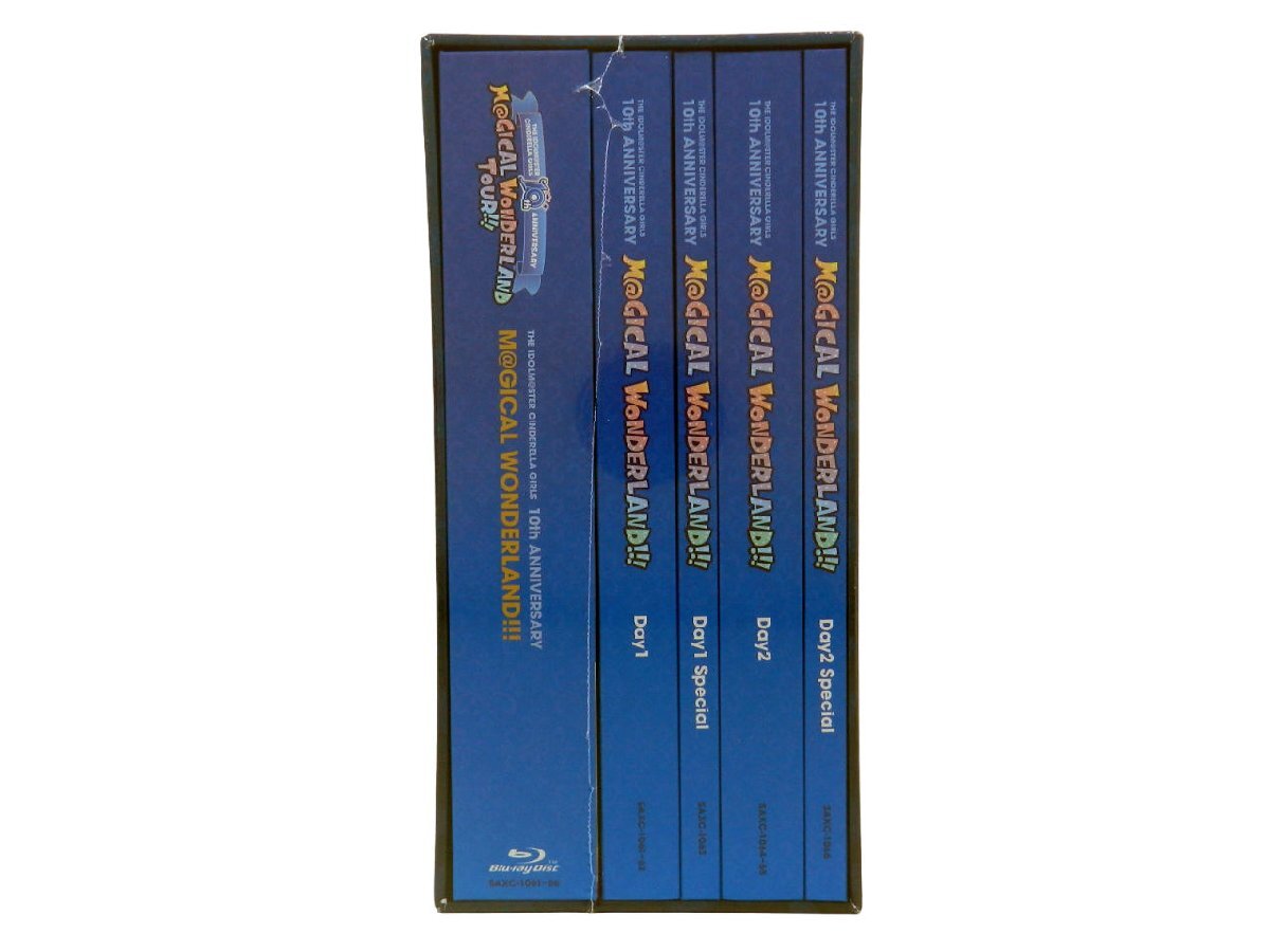 [ unused goods ]THE IDOLM@STER CINDERELLA GIRLS 10th ANNIVERSARY M@GICAL WONDERLAND!! Blu-ray privilege CD attaching [B010H416]