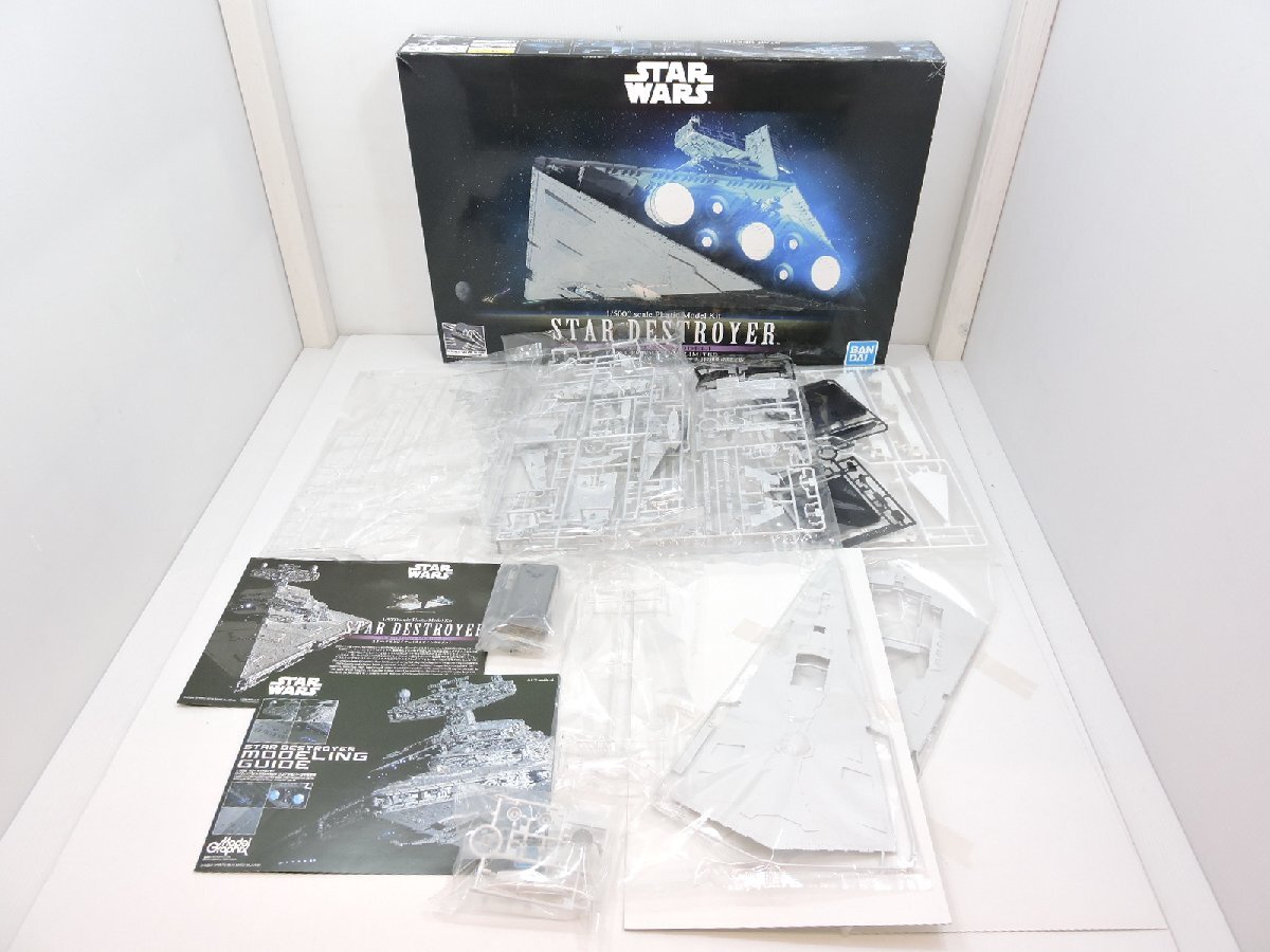 【未組立品】 BANDAI SPIRITS 1/5000 STAR WARS スター・ウォーズ スター・デストロイヤー ライティングモデル 初回生産限定版 [B061I163]の画像1