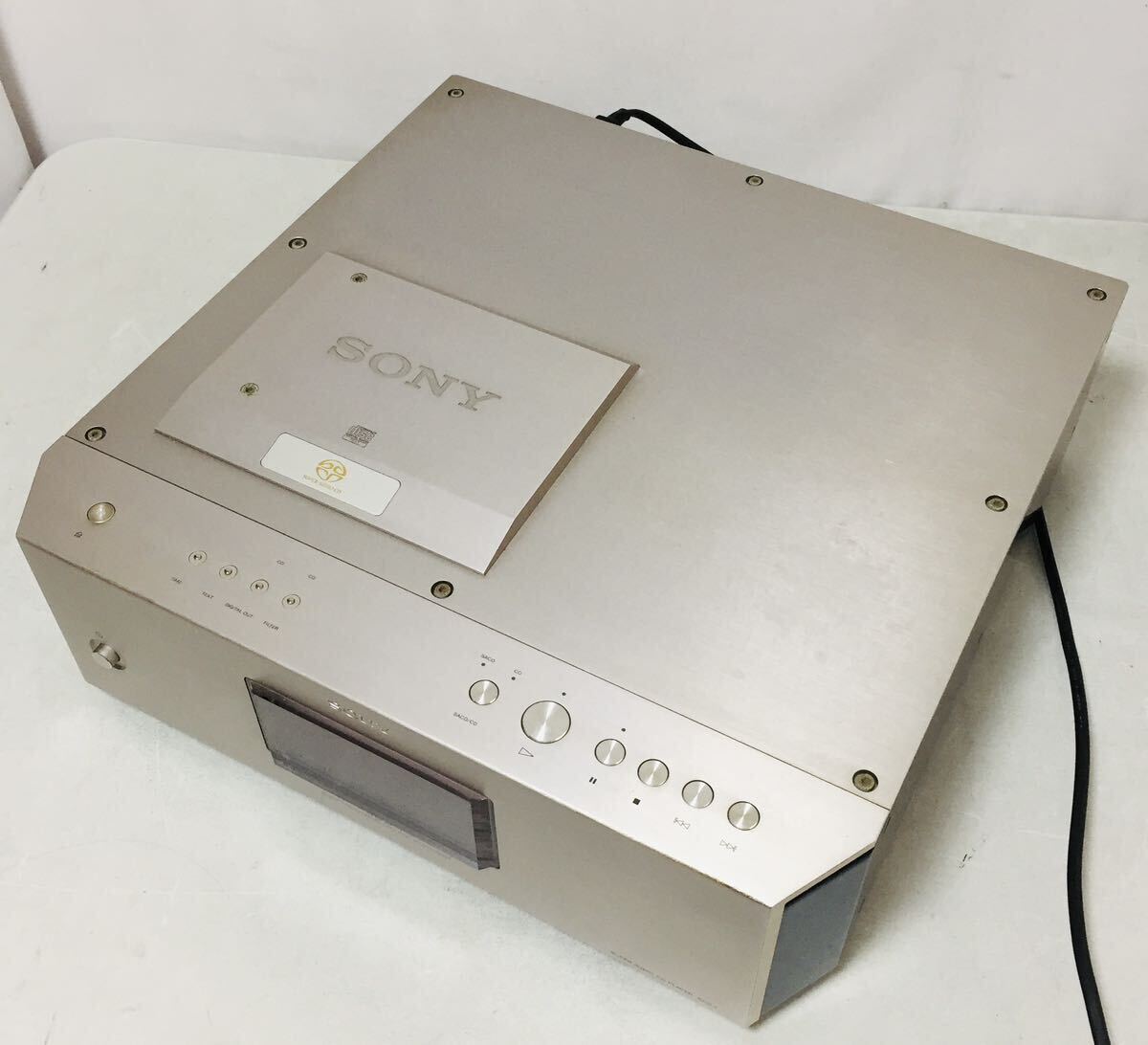  operation verification settled SONY Sony SCD-1 SACD player with stabilizer SACD. firmly operation does. 0310