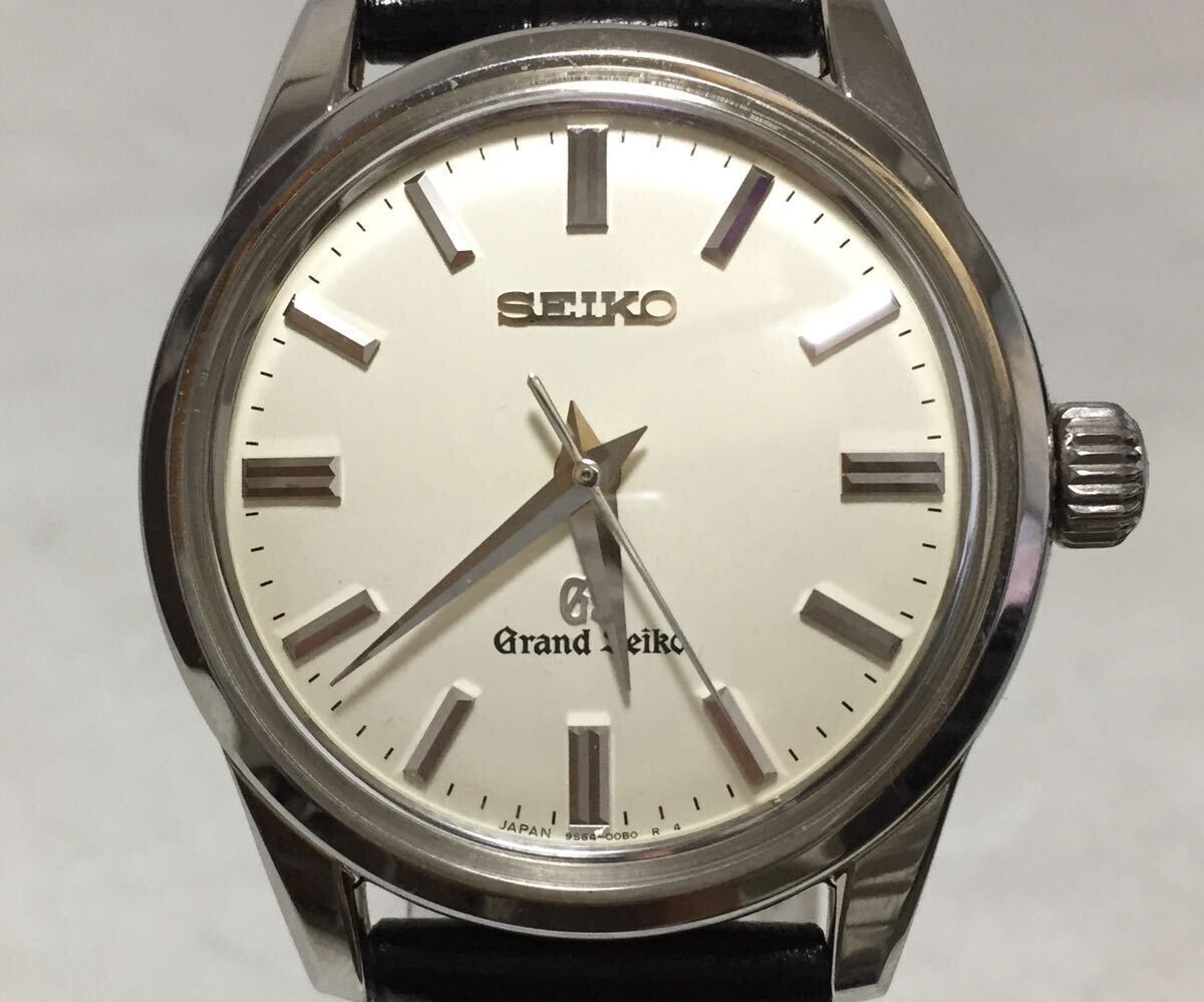 正規品 GRAND SEIKO グランドセイコー 9S64-00A0 9S64A 手巻き式 24石 箱 証明書付 i0303の画像4